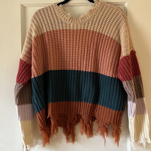 Multi color sweater - Picture 2 of 3
